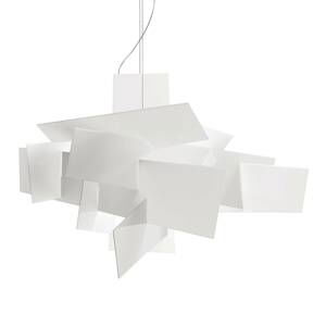 Foscarini Big Bang závesná lampa, biela, Ø 96 cm