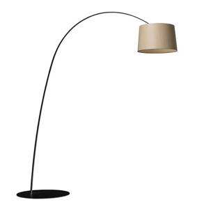 Foscarini Twiggy Wood stojaca LED lampa, čierna