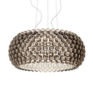 Foscarini Caboche Plus Grande závesná stmieva sivá