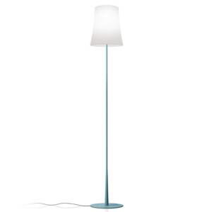 Foscarini Birdie Easy stojaca lampa svetlomodrá