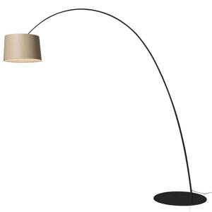 Foscarini Twiggy Wood MyLight stojaca lampa čierna