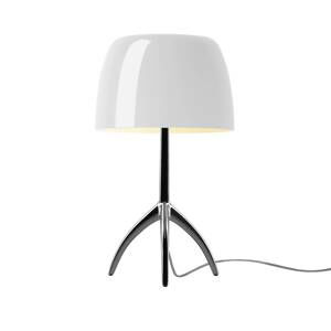 Foscarini Lumiere piccola čierna/biela stmieva