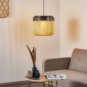 Forestier Bamboo Light M závesná lampa 45cm čierna