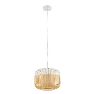 Forestier Bamboo Light XS závesná lampa 27cm biela