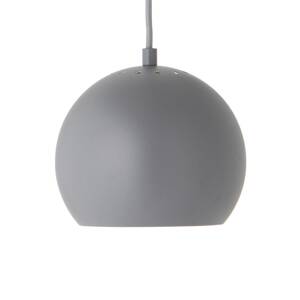 FRANDSEN Ball závesná lampa Ø18cm svetlosivá matná