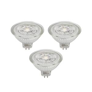 Prios LED reflektor GU5.3 4,3W 345lm 36° číry 827 sada 3 ks