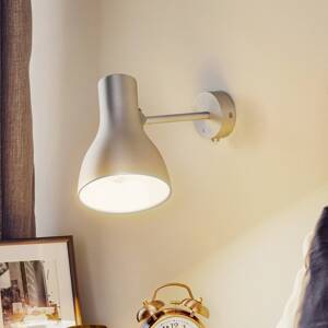 Anglepoise Type 75 nástenné svietidlo strieborné