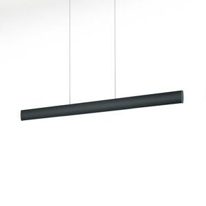 Závesné LED svietidlo Runa, čierne, dĺžka 92 cm