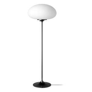 GUBI Stemlite stojaca lampa čierno-chrómová 110 cm