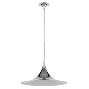 GUBI Semi závesná lampa chróm Ø 47 cm