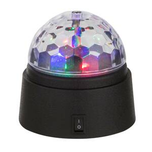 Stolová deko LED lampa Disco s farebným svetlom