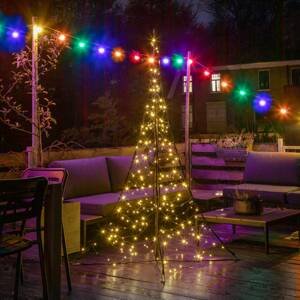 Fairybell vianočný stromček 240 blikaj. LED 200 cm