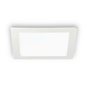 Stropné LED svetlo Groove square 16,8x16,8 cm