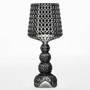 Kartell Mini Kabuki – stolná LED lampa, čierna