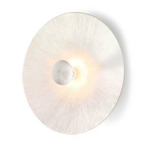 Nástenné svietidlo Moon Sun, Ø 62 cm, biele
