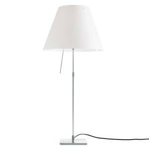 Luceplan Costanza stolová lampa D13i hliník/biela