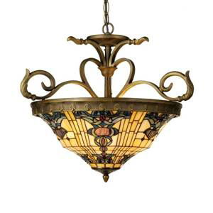 Štýl Tiffany – závesná lampa Anthia 2