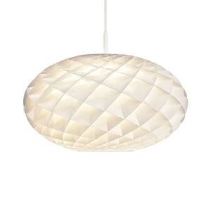 Louis Poulsen Patera Oval LED biela Ø 50 cm 2700 K