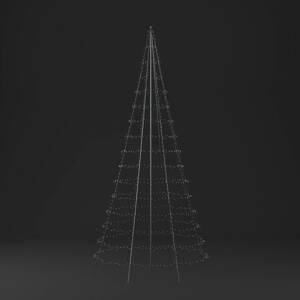 Twinkly Light Tree, IP44, matné RGBW diódy LED 8 m