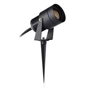 Garden 24 LED spotlight, čierna, 9 wattové