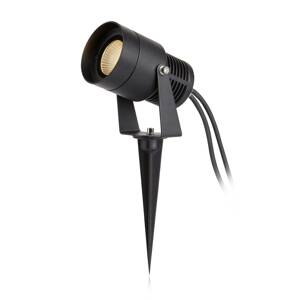 Garden 24 LED spotlight, čierna, 15 wattové