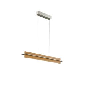 Rothfels Lexa závesné LED svetlo dub/nikel 78 cm