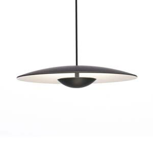 MARSET Ginger LED svetlo Triac Ø32cm wenge/biela