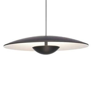 MARSET Ginger LED svetlo Triac Ø42cm wenge/biela