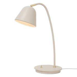 Stolná lampa Fleur s krásnymi mosadznými prvkami