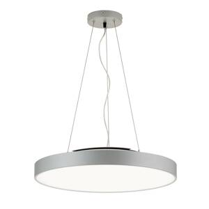 Závesné LED Space, stmievateľné, titán, Ø 58 cm