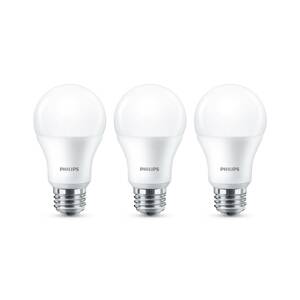 Philips E27 LED žiarovka A60 8W 2.700K matná 3ks