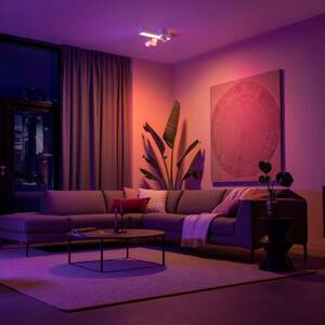 Philips Hue Centris Cross, 3–pl., biela