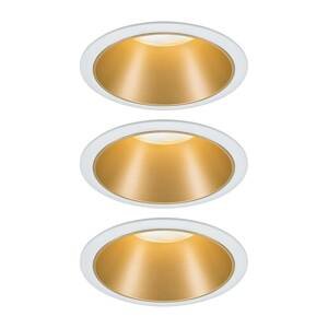 Paulmann Cole bodové LED, zlato-biela súprava 3 ks