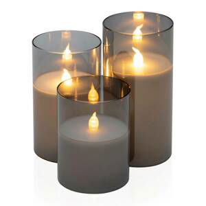 Pauleen Classy Smokey Candle LED sviečka 3 kusy