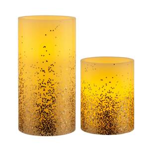 Pauleen Golden Glitter Candle LED sviečka 2 kusy