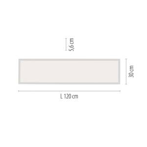 Stropné LED svietidlo Q-FLAG 120x30 cm, Smart Home