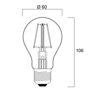 Sylvania ToLEDo Retro LED žiarovka E27 4,1 W modrá