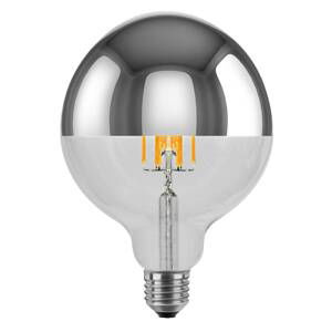 SEGULA LED globe E27 6,5W 927 zrkadlová strieborná