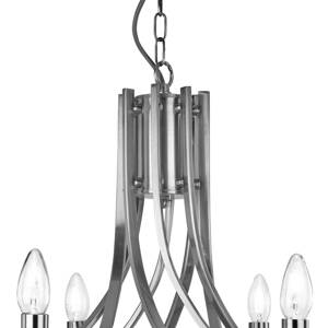 Závesné svietidlo Ascona 8pl strieborná satinovaná