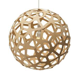 david trubridge Coral závesná lampa Ø40cm prírodná