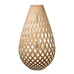 david trubridge Koura závesná lampa 75 cm karamel