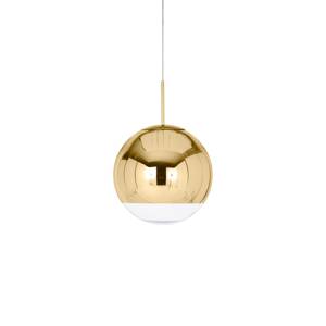 Tom Dixon Mirror Ball závesné LED Ø 40 cm zlatá