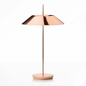 Vibia Mayfair – stolná LED lampa, meď, lesklá