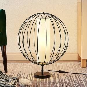 Lindby Koriko stolná lampa okrúhle tienidlo