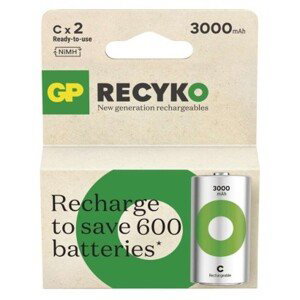 Nabíjacia batéria GP ReCyko 3000 C (HR14), 2 ks 1032322301