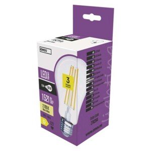 EMOS LED žiarovka Filament A67 11W E27 teplá biela