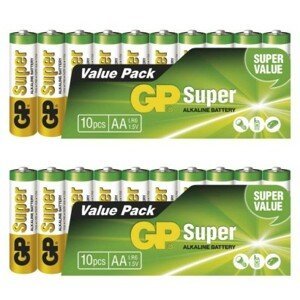 Batéria GP Super alkaline AA 20 ks