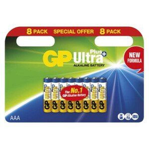 GP Ultra alkaline AAA 8ks 1017108000
