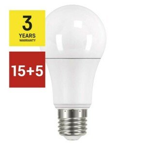 EMOS LED Classic A60 E27 14W teplá biela 15+5ks