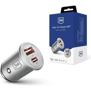 3MK Hyper Car Charger 45W Chróm